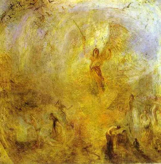 J.M.W. Turner The Angel, Standing in the Sun. Spain oil painting art
